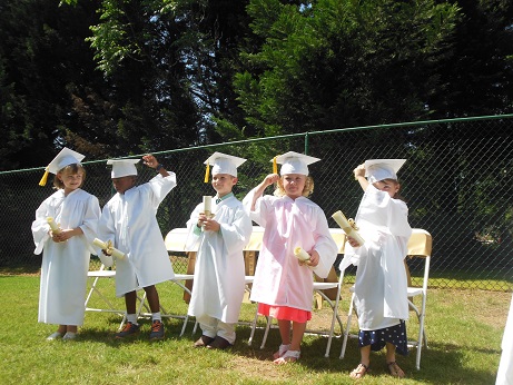Children at 2015 Kindergarten Graduation and Picnic