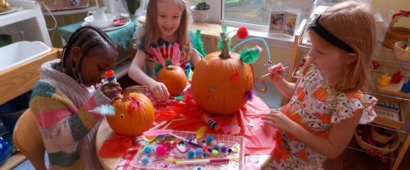 Pumpkin Decorating Day celebrated at the school