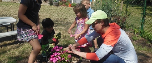 Children Learning to Care for our Outdoor Environment