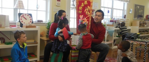 Learning about traditions involving the Chinese New Year