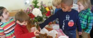 Making Our Own Butter and Enjoying it with Pumpkin Muffins